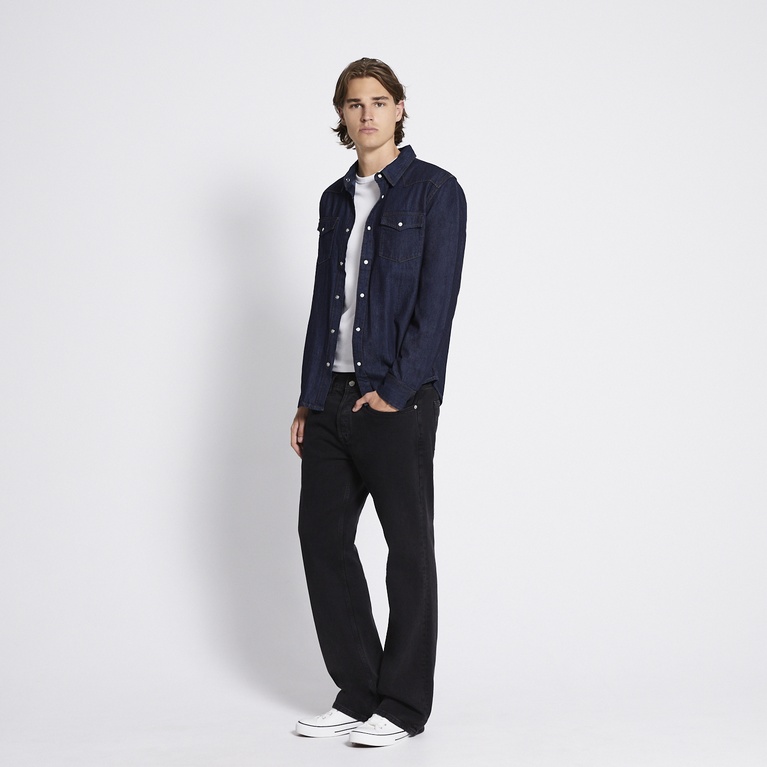 Denim shirt "Clint" Rinse